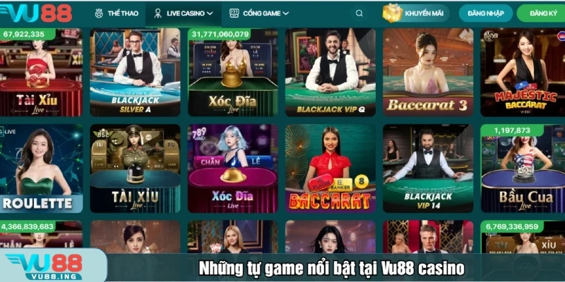 Bạn có thể lựa chọn từ hàng trăm trò chơi khác nhau