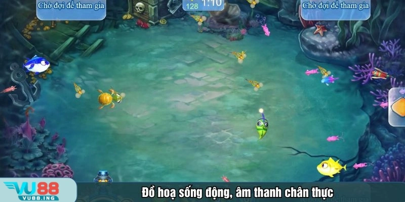 Đồ hoạ sống động cùng âm thanh chân thực