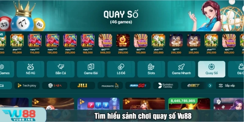 Quay số Vu88 đã trở thành một sảnh chơi không thể bỏ qua